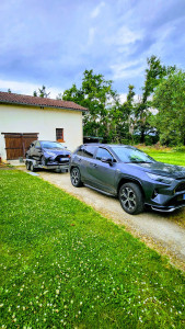 Photo de galerie - Remorque porte voiture 
2t de charge utile
1.92m de largeur utile