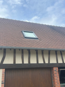 Photo de galerie - Pose de velux avec création 