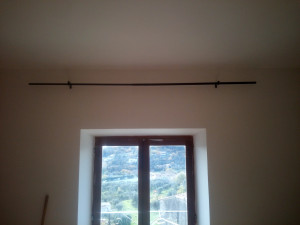 Photo de galerie - Peinture plafond et mur en couleur