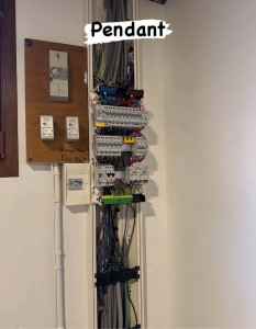 Photo de galerie - (pendant)  petite rénovation d’un tableau électrique 