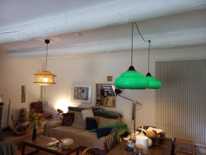 Photo de galerie - Pose de lumières, installation électrique.
