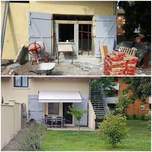 Photo de galerie - Création d'un appartement dans une grange 
