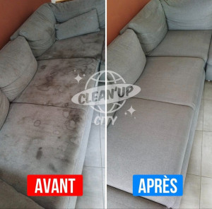 Photo de galerie - Nettoyage canapé 