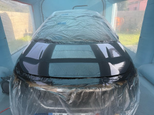 Photo de galerie - Peinture capot 