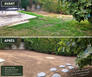 Photo de galerie - Rénovation du gazon 