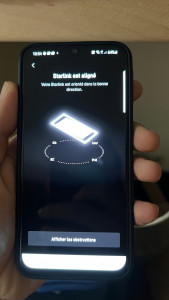 Photo de galerie - Configuration Starlink