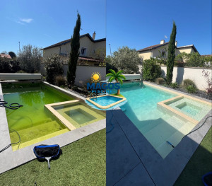 Photo de galerie - Remise en État piscine 