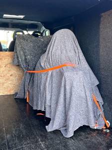 Photo de galerie - Transport d’un scooter Honda 350 ADV