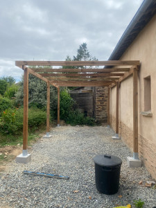 Photo de galerie - Montage de carport 