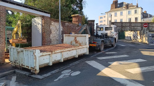 Photo de galerie - Transport de matériaux pour les chantier 