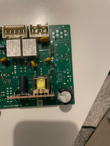 Photo de galerie - Carte de puissance d’un lave linge 