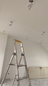 Photo de galerie - Plafond peinture 