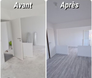 Photo de galerie - Pose de parquet - Revêtement de sol