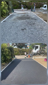 Photo de galerie - N'hésitez pas a nous contacter pour la réalisation d'enrobé a chaud 