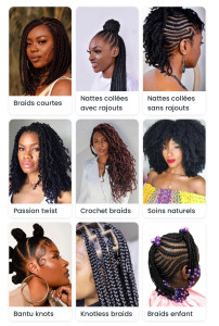 Photo de galerie - Coiffeuse Afro ( Nattes tresses vanilles) 