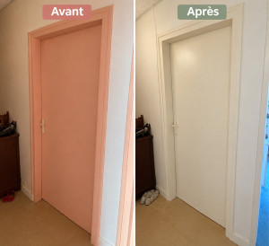 Photo de galerie - Peinture portes 