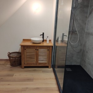 Photo de galerie - Aménagement complet d'une salle de bain 