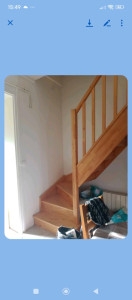 Photo de galerie - Début de la fermeture d'escalier 