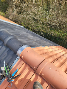 Photo de galerie - Travail de toiture 