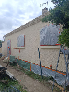 Photo de galerie - Peinture façade