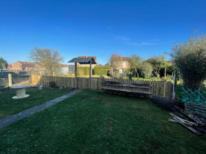 Photo de galerie - Clôture de séparation entre deux jardin