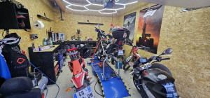 Photo de galerie - Remise en état d'une KLE500