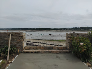 Photo de galerie - Marches plus dalle terrasse