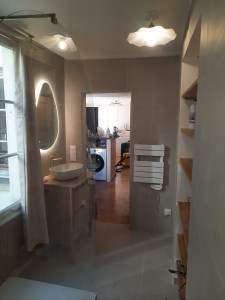 Photo de galerie - Rénovation d'une salle de bains. 