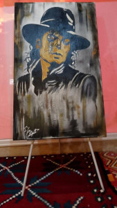 Photo de galerie - Peinture Mickael Jackson