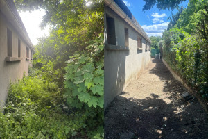 Photo de galerie - Remise en etat d’une cour 