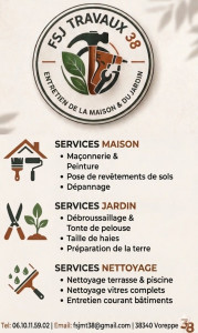 Photo de galerie - Prestations/services proposés 