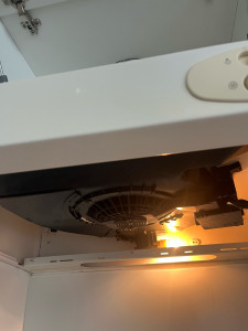 Photo de galerie - Dégraissage complet hotte