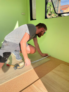 Photo de galerie - Pose de parquet flottant