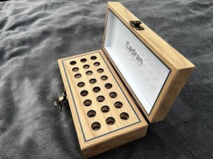 Photo de galerie - Boite rangement huiles essentielles