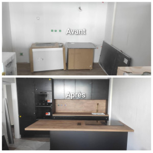 Photo de galerie - Pose de cuisine Ecocuisine