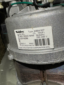 Photo de galerie - Lave linge Saba  le tambour ne pas moteur KO