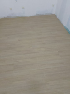 Photo de galerie - Pose de parquets flottants 