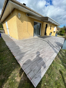 Photo de galerie - Pose de carrelage 