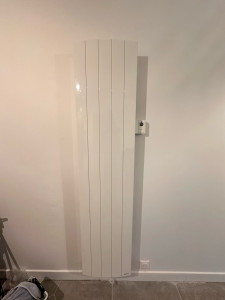 Photo de galerie - Pose d’un radiateur électrique 
