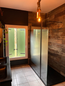 Photo de galerie - Pose douche complète + faïence 