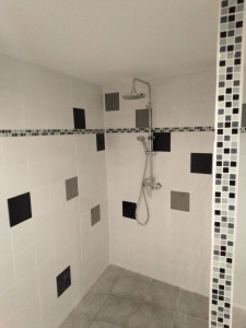 Photo de galerie - Création d'une douche 
