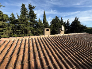 Photo de galerie - Rénovation d’un faîtage cimenté 