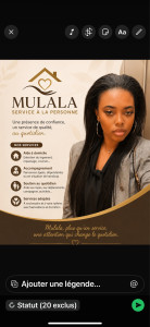 Photo de galerie - Mulala service disponible pour vos prestations 