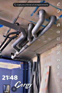 Photo de galerie - Raccordement la canalisation sous-sol 