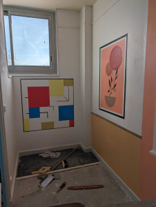Photo de galerie - Peinture - Tapisserie