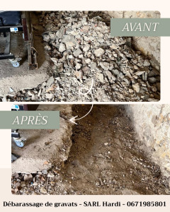 Photo de galerie - Évacuation de gravats et végétaux 