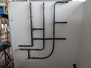 Photo de galerie - Réalisation en acier pour installation de chauffage 