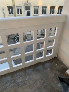 Photo de galerie - Réparation balcon et peinture 
