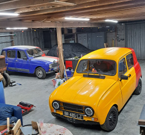 Photo de galerie - Restauration 4L