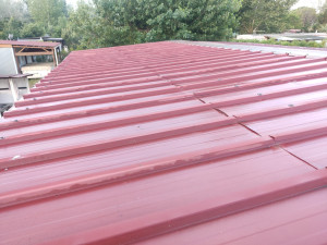 Photo de galerie - Rénovation d'une toiture en tole